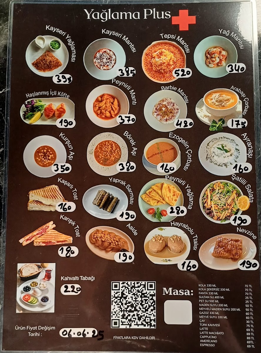Menu Yaglama Plus Kayseri Lezzetleri-3